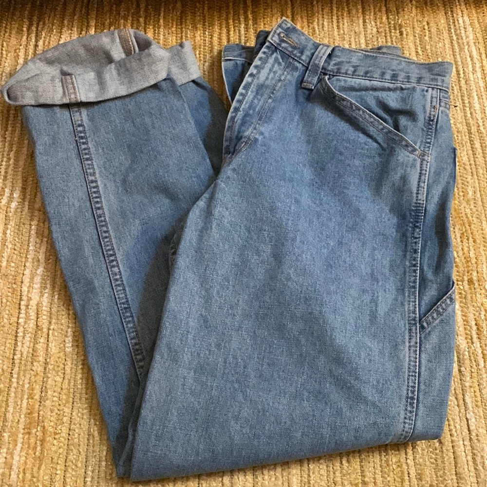 Denim Cargo Forever 21 Men Pants